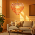 Murano Flower Bud Glass Chandelier product image