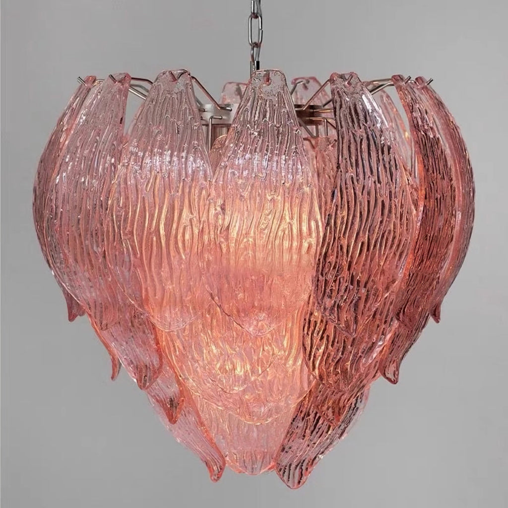 Murano Flower Bud Glass Chandelier product image