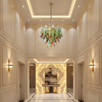 Murano Glass Chandelier material and finish detail