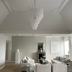 Modern Murano Glass Dewdrop Chandelier product image