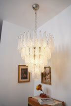 Modern Murano Glass Dewdrop Chandelier product image