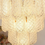 Modern Murano Glass Dewdrop Chandelier product image
