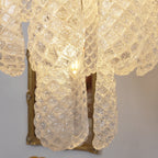 Modern Murano Glass Dewdrop Chandelier product image
