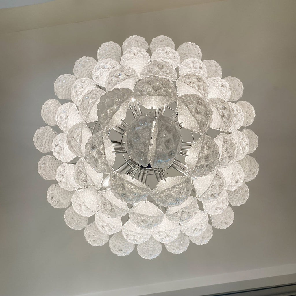 Modern Murano Glass Dewdrop Chandelier product image
