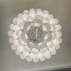 Modern Murano Glass Dewdrop Chandelier product image