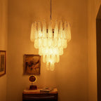 Modern Murano Glass Dewdrop Chandelier product image