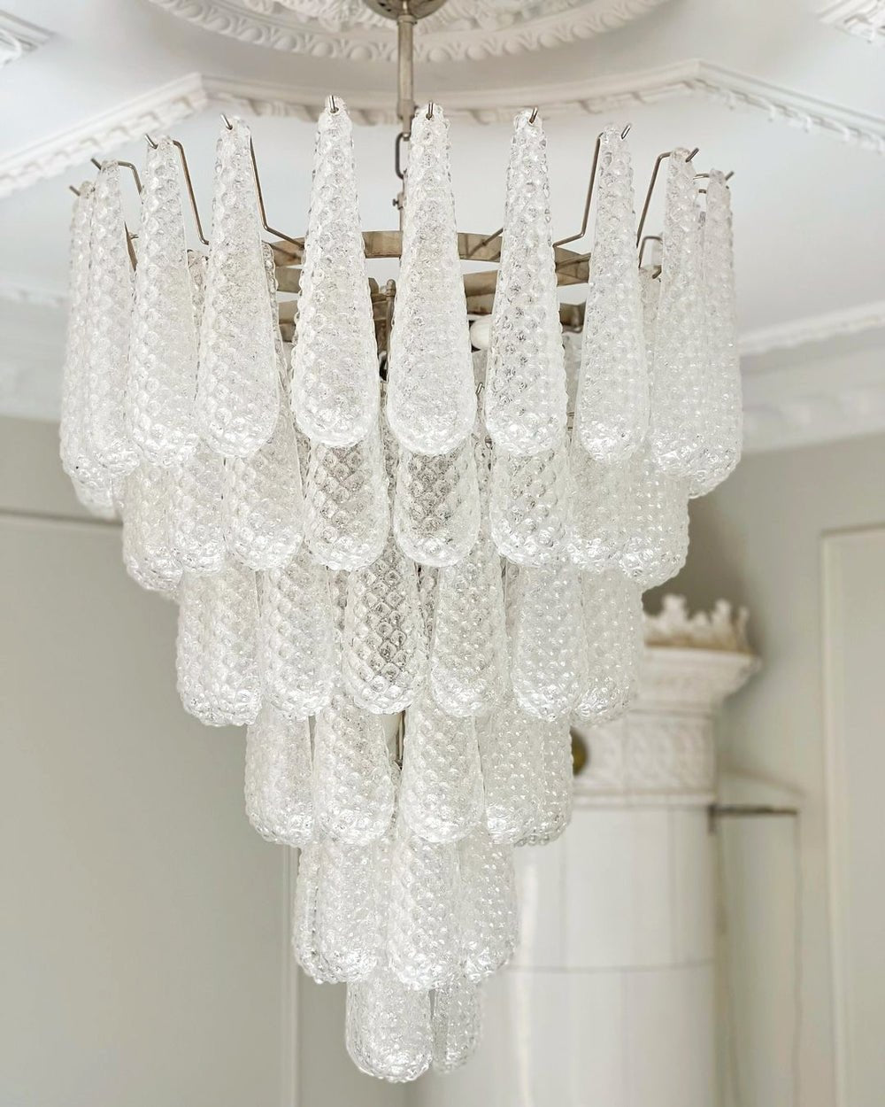 Premium Murano Glass Pinecone Chandelier product image