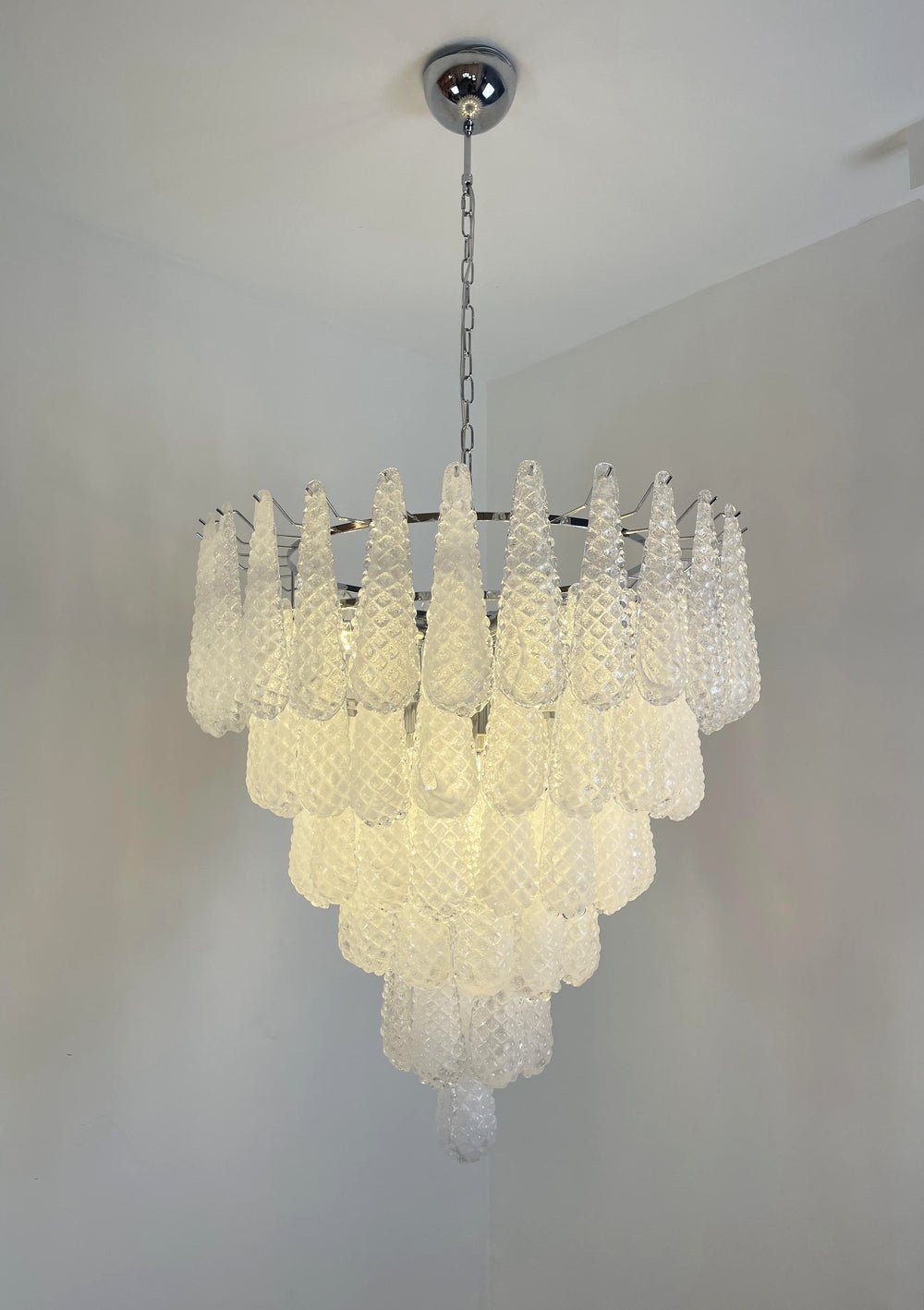 Premium Murano Glass Pinecone Chandelier product image