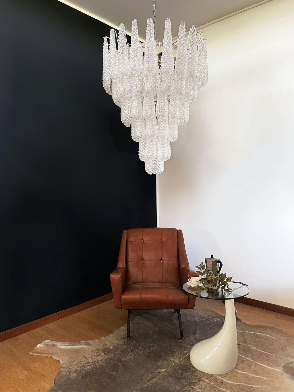 Premium Murano Glass Pinecone Chandelier product image