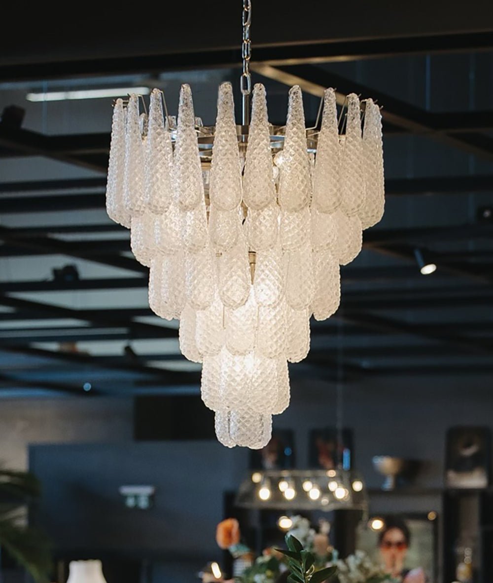 Premium Murano Glass Pinecone Chandelier additional product view