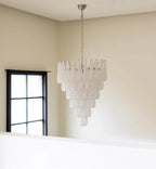 Premium Murano Glass Pinecone Chandelier material and finish detail
