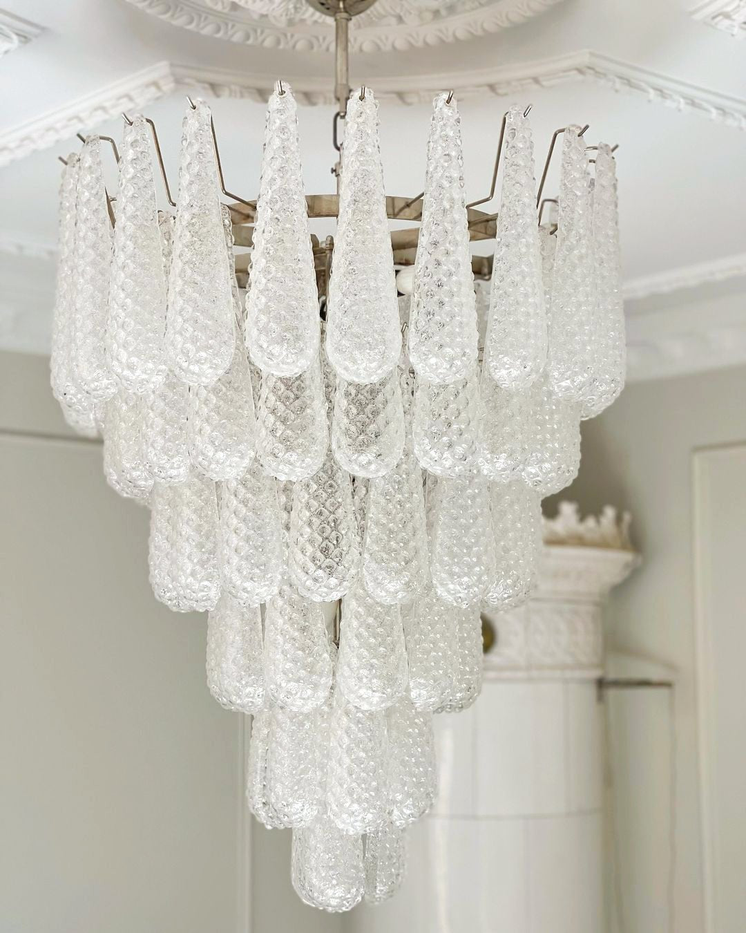 Premium Murano Glass Pinecone Chandelier product image