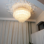 Tubes Pink Glass Ceiling Light Glass lighting by Bling Lighting Studio