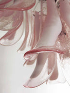 Murano Chandelier – 26 petals – Pink