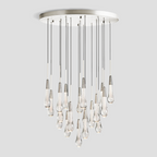 Soltaire Round Chandelier 17'' 24'' 36'' 40'' 58''D product image