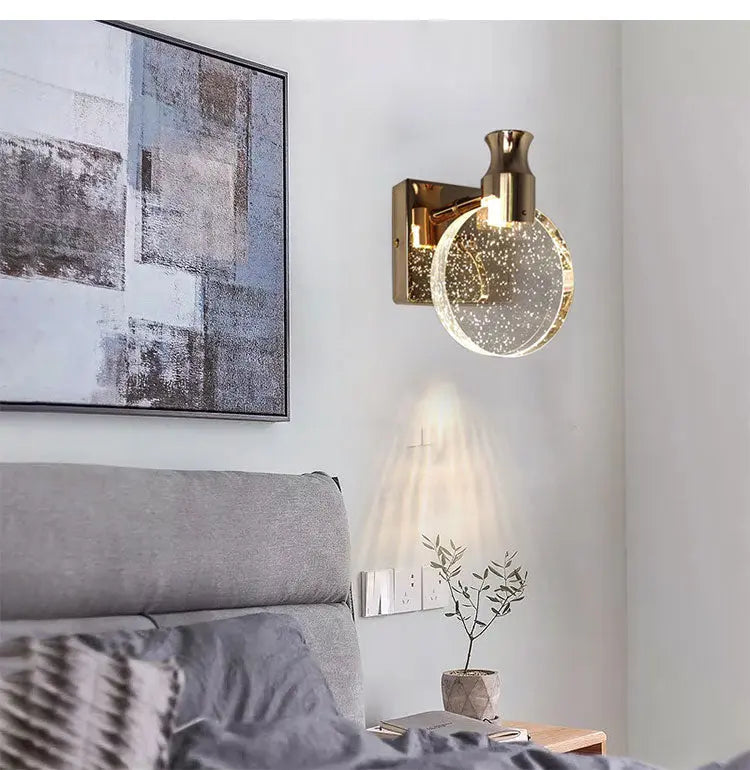 Nellie Crystal Wall Lights - Bling Lighting Studio