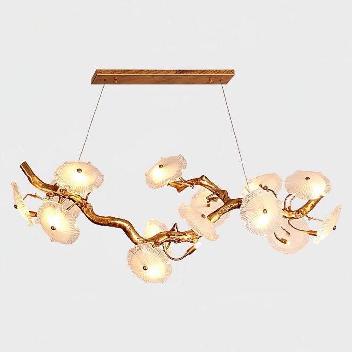 Nenufar Blooming Chandelier by Bling Lighting Studio