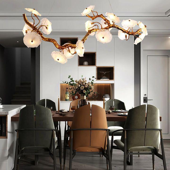 Nenufar Blooming Chandelier by Bling Lighting Studio