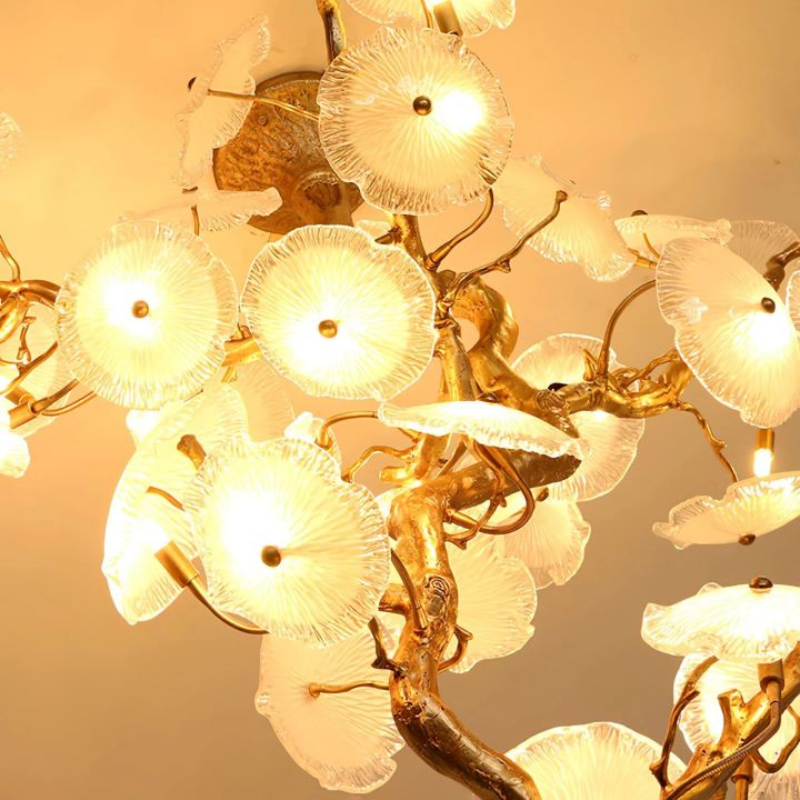 Bonsai Modern Chandelier by Bling Lighting Studio