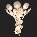 Nenufar Water Branch Chandelier for High Ceilings detail view