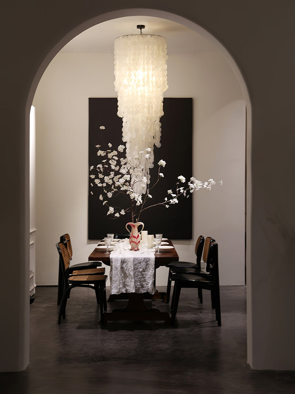 Modern Nerida Shell Chandelier product image