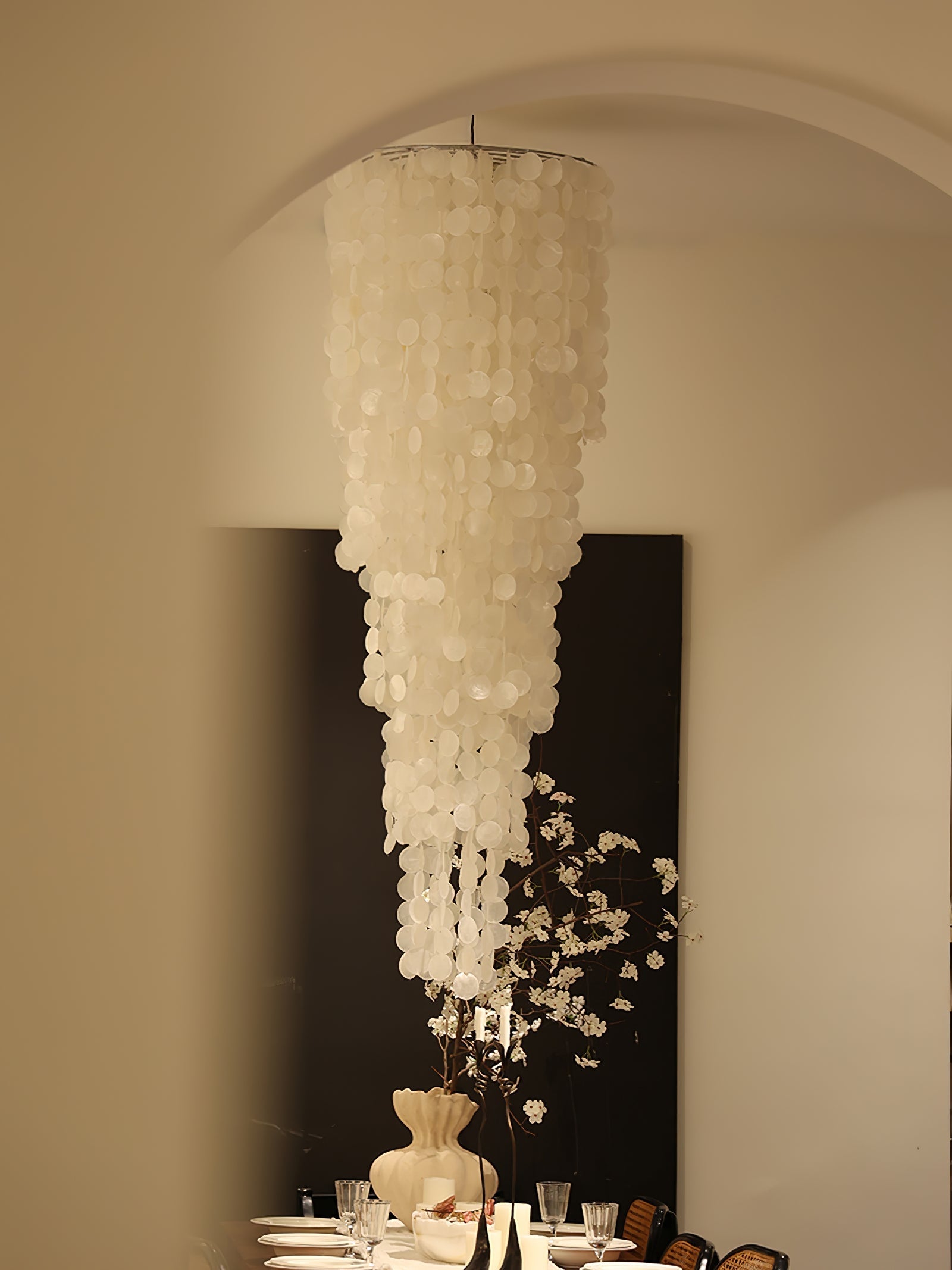 Modern Nerida Shell Chandelier product image