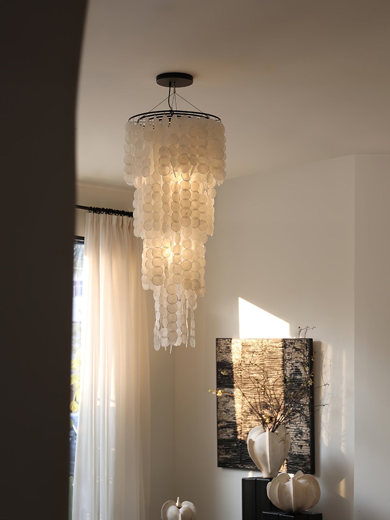 Modern Nerida Shell Chandelier product image