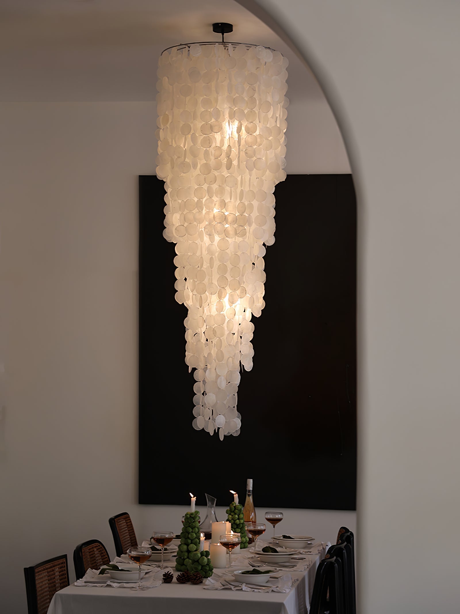 Modern Nerida Shell Chandelier product image