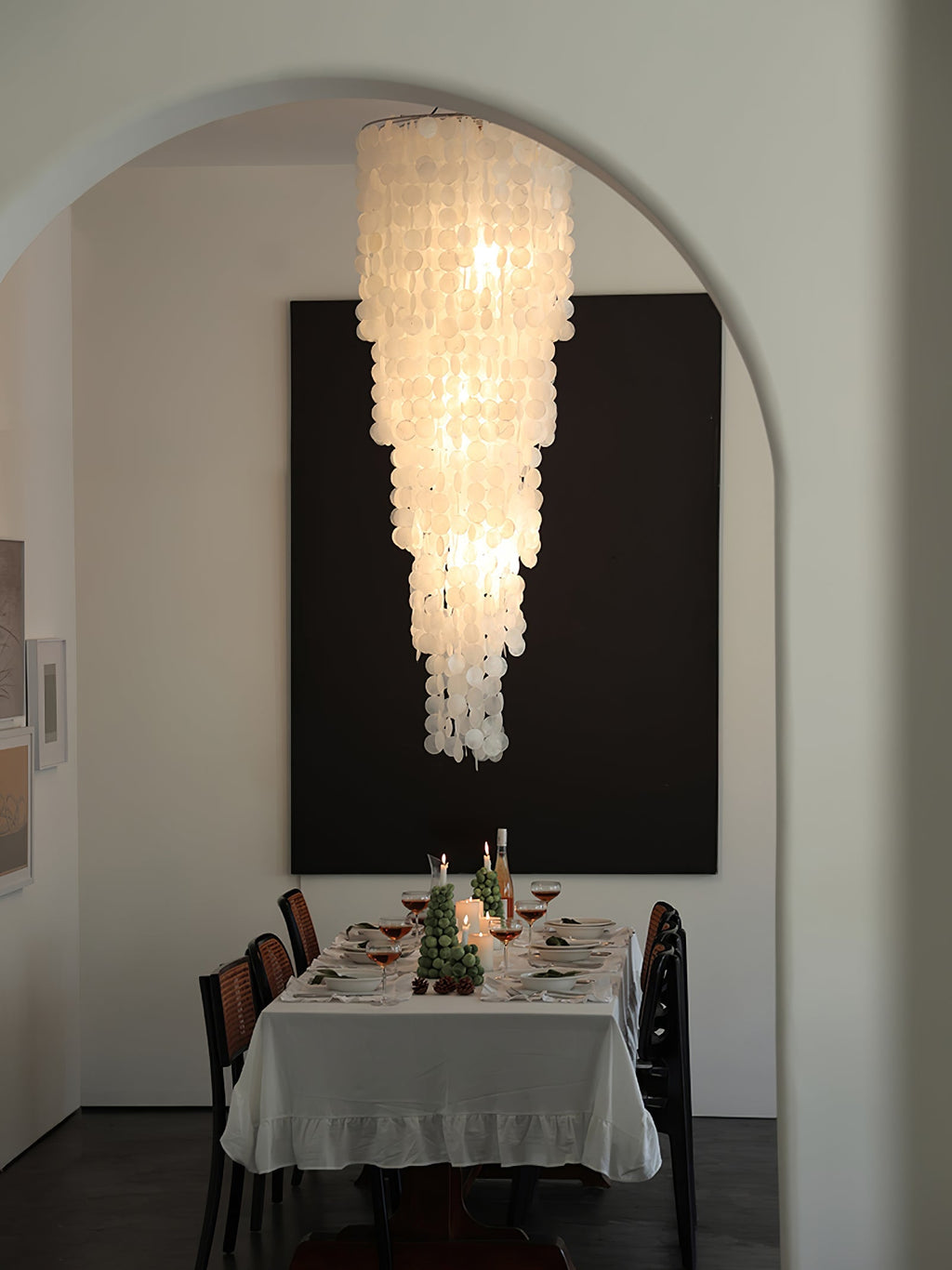 Modern Nerida Shell Chandelier product image