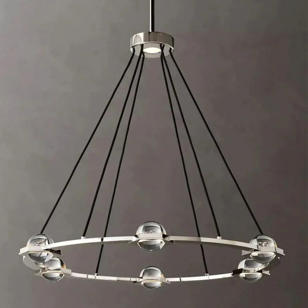 Nova Round Modern Chandelier