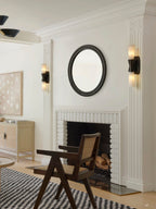 Opal Alabaster Twist Wall Sconce by Bling Lighting Studio