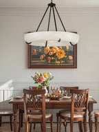 Modern Orion Alabaster Chandelier product image