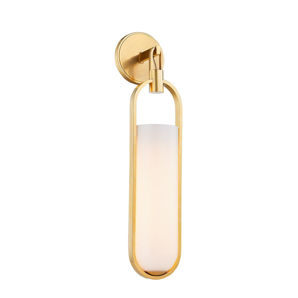 Oval Capsule Glass Wall Sconce