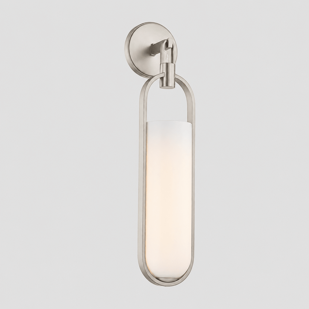 Oval Capsule Glass Wall Sconce