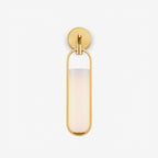 Oval Capsule Glass Wall Sconce