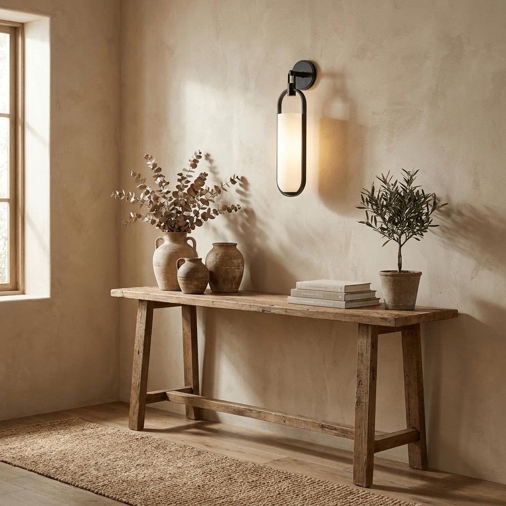 Oval Capsule Glass Wall Sconce