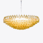 Sorrento Murano Chandelier 35"