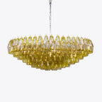 Sorrento Murano Chandelier 35"