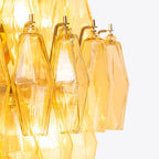 Sorrento Murano Chandelier 35"