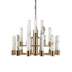 Orion Tiered Sputnik Alabaster Chandelier