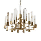 Orion Tiered Sputnik Alabaster Chandelier