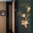 Mable Leaf Branch Wall Sconce by Bling Lighting Studio