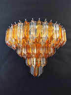 Murano Wall Lamp | 63 Clear Yellow Prism Glass | Set of 2