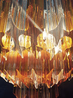 Murano Wall Lamp | 63 Clear Yellow Prism Glass | Set of 2