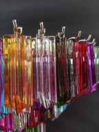Murano Wall Lamp | 63 Multicolour Prism Glass | Set of 2