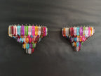Murano Wall Lamp | 63 Multicolour Prism Glass | Set of 2