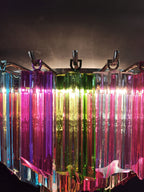 Murano Wall Lamp | 63 Multicolour Prism Glass | Set of 2
