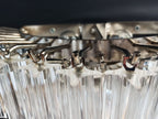 Murano Wall Lamp | 63 Clear Prism Glass | Set of 2