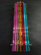 Murano Wall Lamp | 7 Multicolour Prism Glass | Set of 2