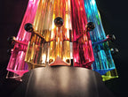 Murano Wall Lamp | 7 Multicolour Prism Glass | Set of 2